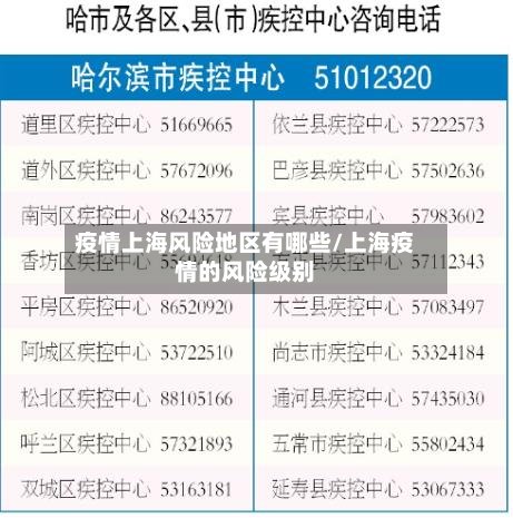 疫情上海风险地区有哪些/上海疫情的风险级别