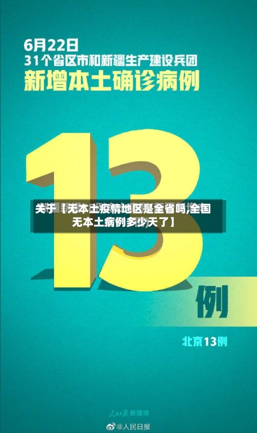关于【无本土疫情地区是全省吗,全国无本土病例多少天了】-第2张图片