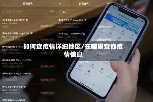 如何查疫情详细地区/在哪里查询疫情信息-第3张图片