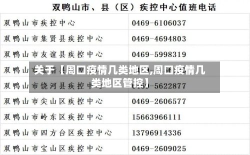 关于【周口疫情几类地区,周口疫情几类地区管控】-第2张图片