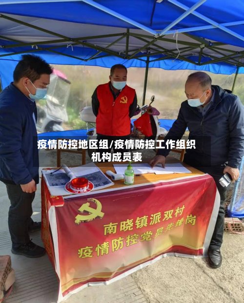 疫情防控地区组/疫情防控工作组织机构成员表