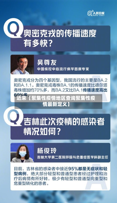 近来【聚集性疫情地区查询聚集性疫情最新定义】
