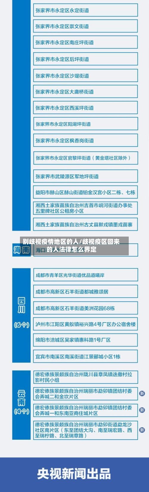 别歧视疫情地区的人/歧视疫区回来的人法律怎么界定