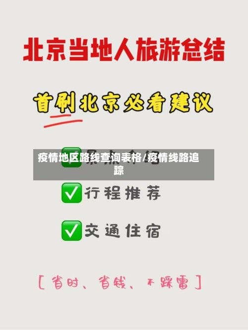 疫情地区路线查询表格/疫情线路追踪-第3张图片