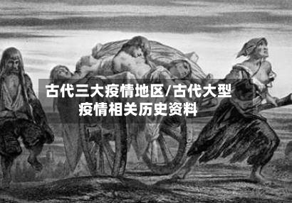 古代三大疫情地区/古代大型疫情相关历史资料-第2张图片