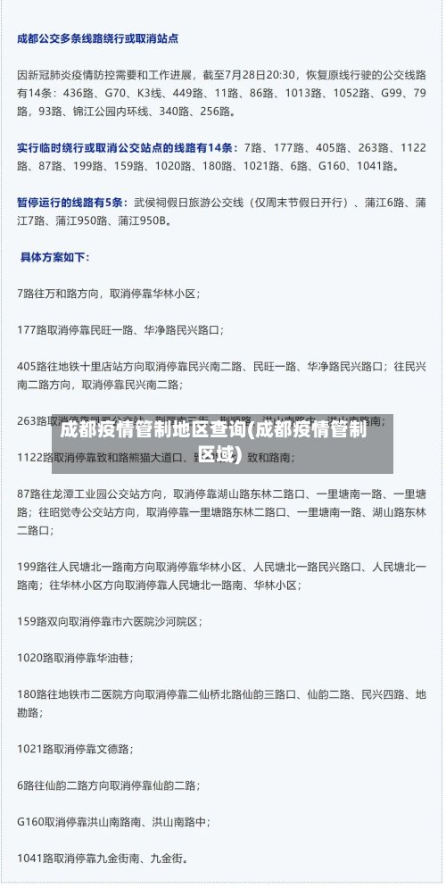 成都疫情管制地区查询(成都疫情管制区域)-第2张图片