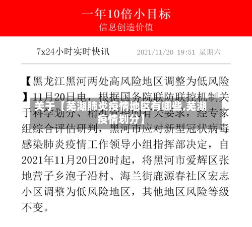 关于【芜湖肺炎疫情地区有哪些,芜湖疫情划分】-第2张图片