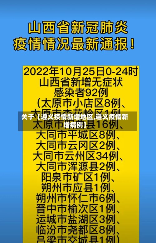 关于【遵义疫情新增地区,遵义疫情新增病例】-第2张图片