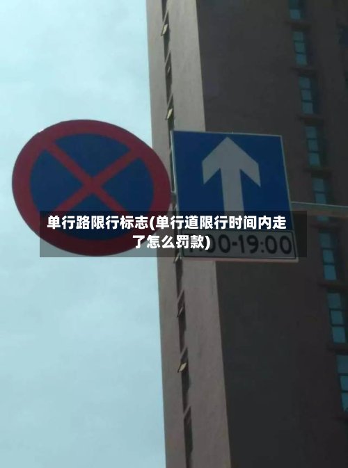 单行路限行标志(单行道限行时间内走了怎么罚款)-第2张图片