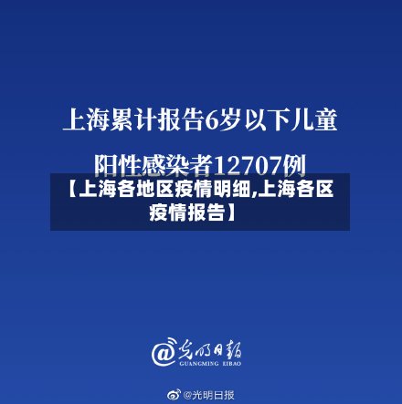 【上海各地区疫情明细,上海各区疫情报告】-第2张图片