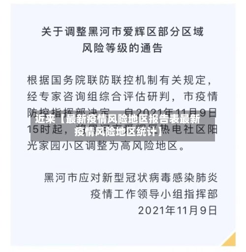 近来【最新疫情风险地区报告表最新疫情风险地区统计】-第2张图片