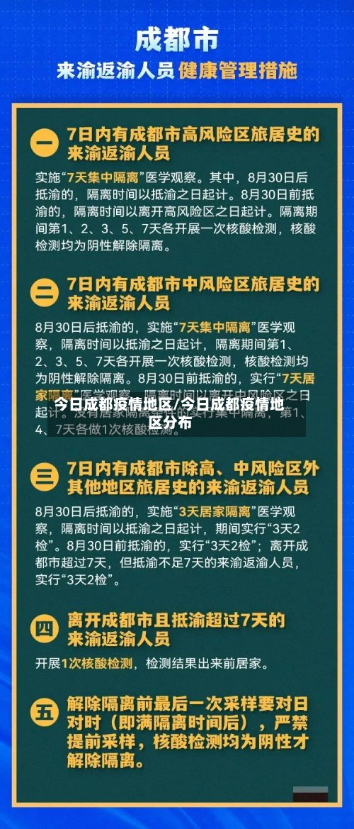今日成都疫情地区/今日成都疫情地区分布