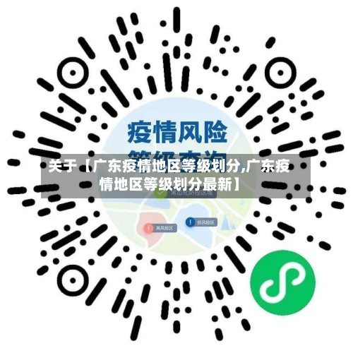 关于【广东疫情地区等级划分,广东疫情地区等级划分最新】