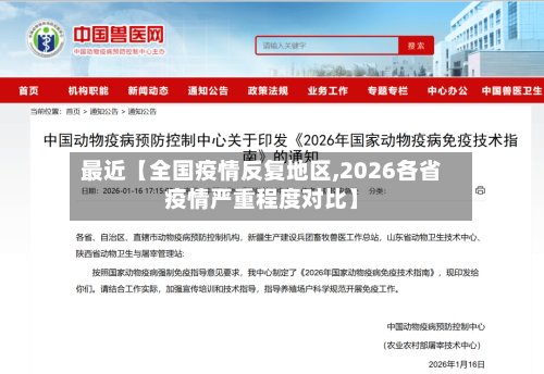 最近【全国疫情反复地区,2026各省疫情严重程度对比】