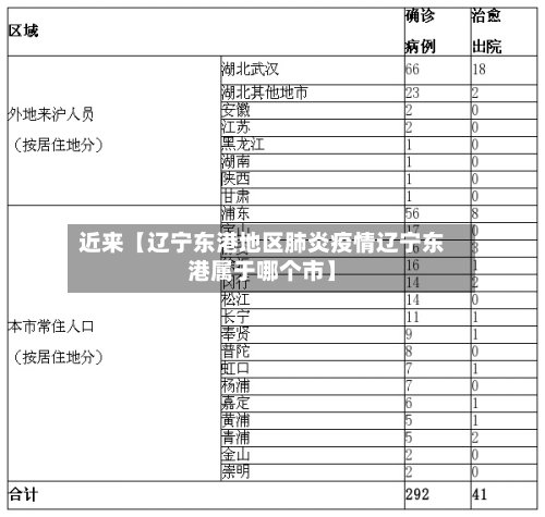 近来【辽宁东港地区肺炎疫情辽宁东港属于哪个市】-第2张图片