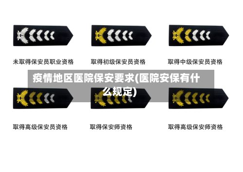 疫情地区医院保安要求(医院安保有什么规定)-第2张图片