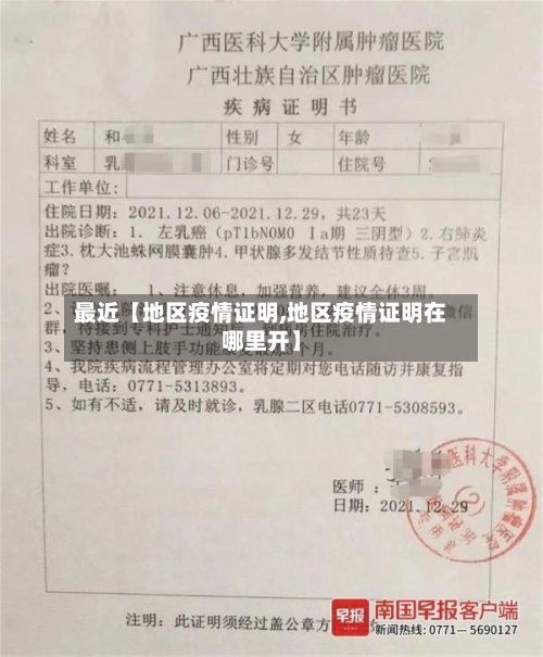 最近【地区疫情证明,地区疫情证明在哪里开】-第3张图片