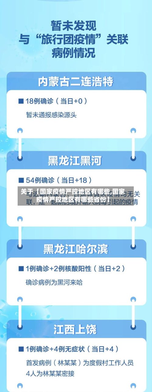 关于【国家疫情严控地区有哪些,国家疫情严控地区有哪些省份】-第2张图片
