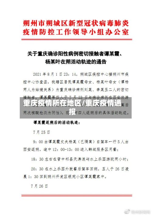 重庆疫情所在地区/重庆疫情通报-第2张图片