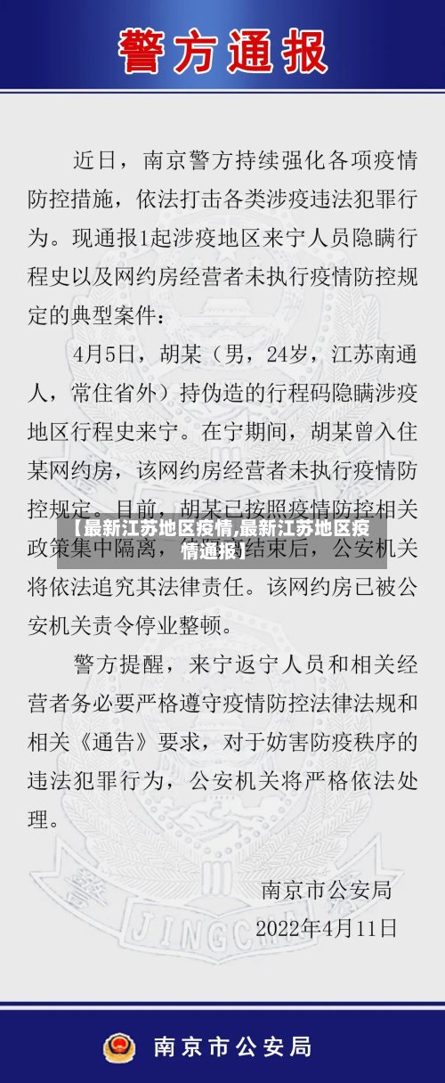 【最新江苏地区疫情,最新江苏地区疫情通报】