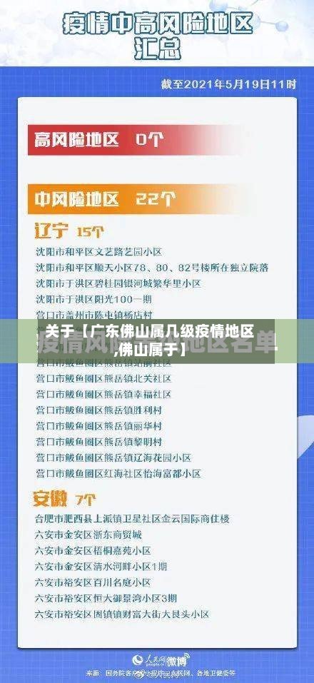 关于【广东佛山属几级疫情地区,佛山属于】-第3张图片