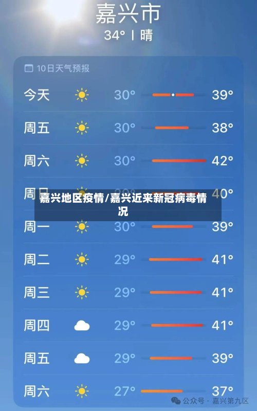 嘉兴地区疫情/嘉兴近来新冠病毒情况