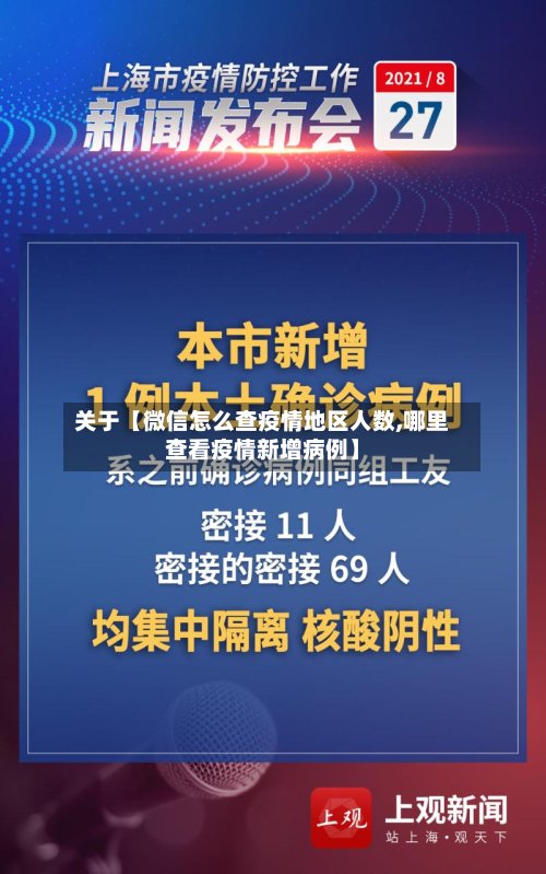 关于【微信怎么查疫情地区人数,哪里查看疫情新增病例】-第3张图片