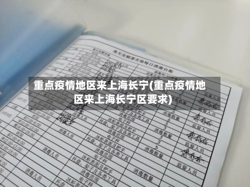 重点疫情地区来上海长宁(重点疫情地区来上海长宁区要求)