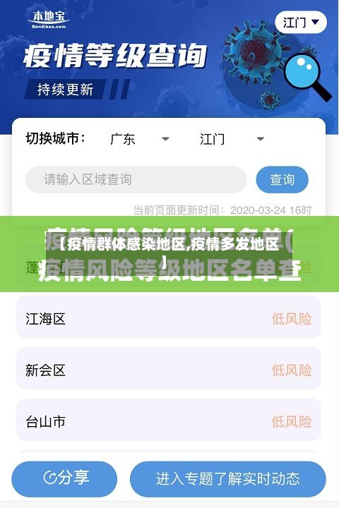 【疫情群体感染地区,疫情多发地区】-第2张图片