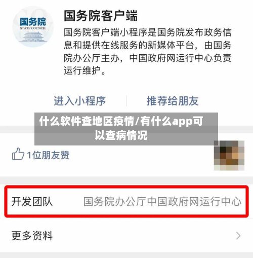 什么软件查地区疫情/有什么app可以查病情况-第2张图片