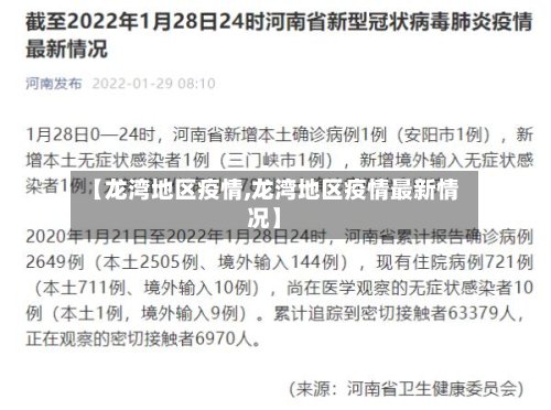 【龙湾地区疫情,龙湾地区疫情最新情况】-第3张图片
