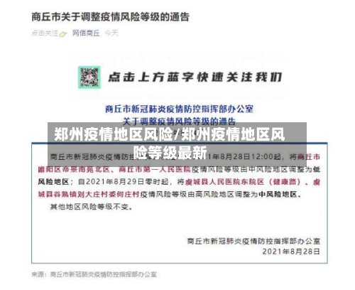 郑州疫情地区风险/郑州疫情地区风险等级最新-第2张图片