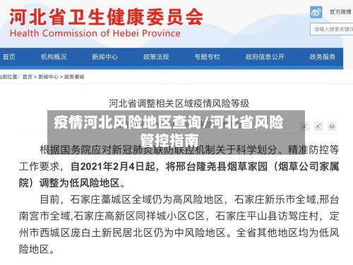 疫情河北风险地区查询/河北省风险管控指南-第2张图片