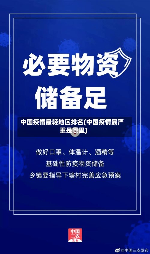 中国疫情最轻地区排名(中国疫情最严重是哪里)-第2张图片