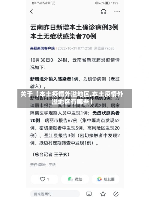关于【本土疫情外溢地区,本土疫情外溢地区有哪些】-第2张图片
