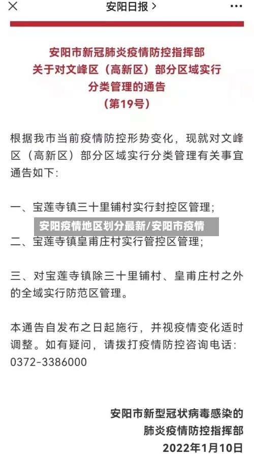 安阳疫情地区划分最新/安阳市疫情-第3张图片
