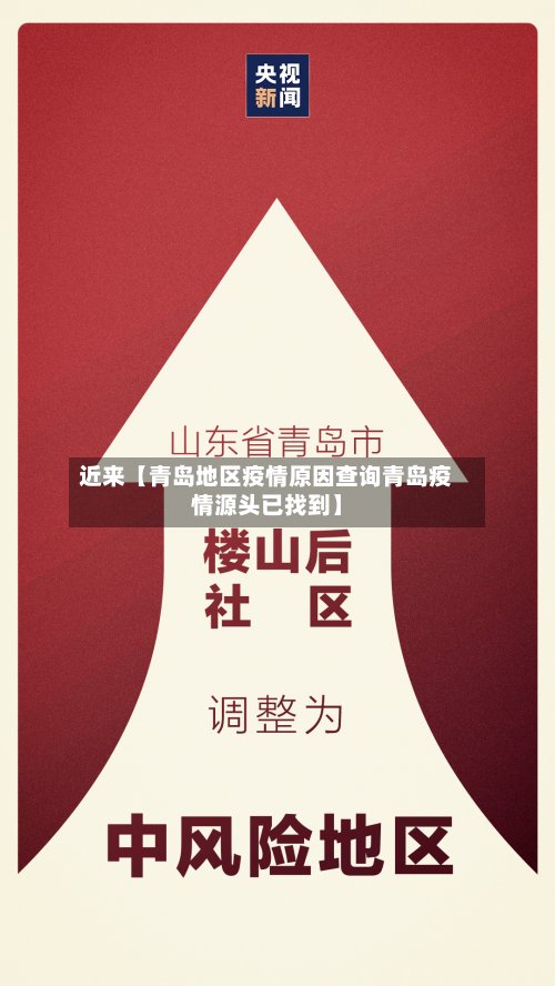 近来【青岛地区疫情原因查询青岛疫情源头已找到】-第3张图片